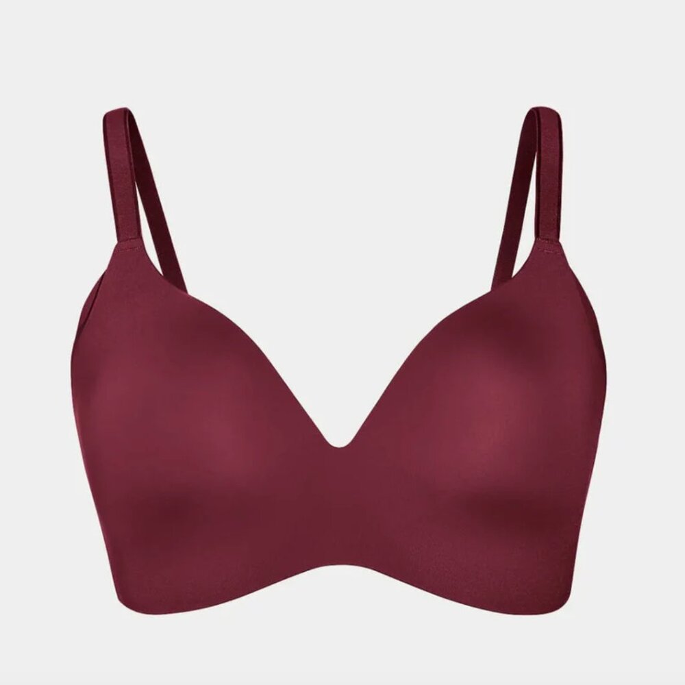 Knix WingWoman Bra Size 6 (38C) Dark Cherry